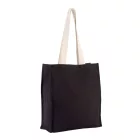 utt_ki0251bl-u  Kimood KI0251 TOTE BAG WITH GUSSET U