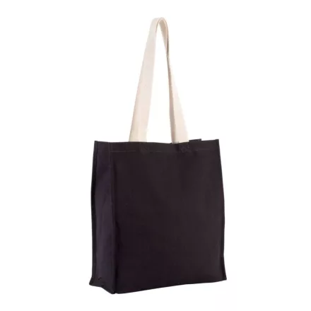 utt_ki0251bl-u  Kimood KI0251 TOTE BAG WITH GUSSET U