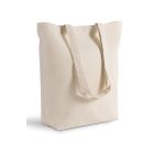utt_ki0252bl-u Kimood KI0252 ORGANIC COTTON TOTE BAG U