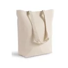 utt_ki0252bl-u Kimood KI0252 ORGANIC COTTON TOTE BAG U