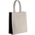 utt_ki0253na-bl-u Kimood KI0253 COTTON / JUTE TOTE BAG - 23L U