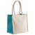 utt_ki0255na-tu-u Kimood KI0255 COTTON / JUTE TOTE BAG - 17L U