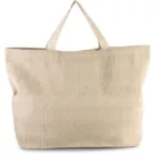 utt_ki0260rna-u Kimood KI0260 RUSTIC JUCO LARGE HOLD-ALL SHOPPER BAG U