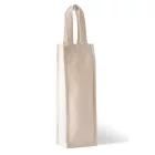 utt_ki0269bl-u Kimood KI0269 COTTON CANVAS BOTTLE BAG U
