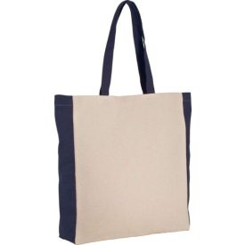 utt_ki0275na-nv-u Kimood KI0275 TWO-TONE TOTE BAG U