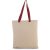 utt_ki0277na-cy-u Kimood KI0277 FLAT CANVAS SHOPPER WITH CONTRAST HANDLE U