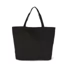 utt_ki0296bl-u Kimood KI0296 EXTRA-LARGE SHOPPING BAG IN COTTON U