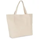 utt_ki0296na-u Kimood KI0296 EXTRA-LARGE SHOPPING BAG IN COTTON U