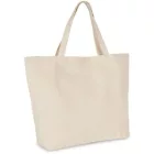 utt_ki0296na-u Kimood KI0296 EXTRA-LARGE SHOPPING BAG IN COTTON U