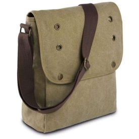 utt_ki0302vk-u Kimood KI0302 CANVAS SHOULDER BAG U