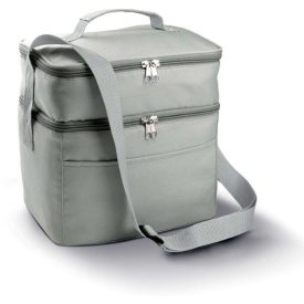   utt_ki0317lgr-u Kimood KI0317 DOUBLE COMPARTMENT COOLER BAG U