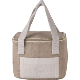 utt_ki0352na-u Kimood KI0352 JUTE COOL BAG - SMALL SIZE U