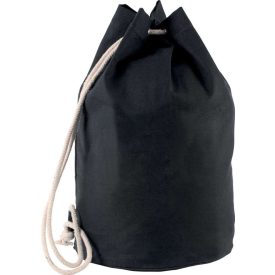   utt_ki0629bl-u Kimood KI0629 COTTON SAILOR-STYLE BAG WITH DRAWSTRING U