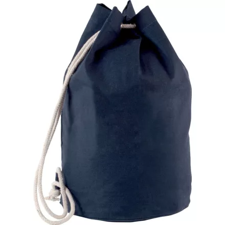 utt_ki0629nv-u Kimood KI0629 COTTON SAILOR-STYLE BAG WITH DRAWSTRING U