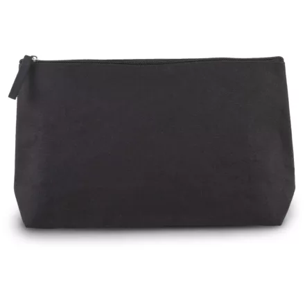 utt_ki0727bl-u Kimood KI0727 COTTON CANVAS TOILETRY BAG U