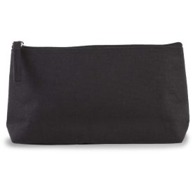 utt_ki0728bl-u Kimood KI0728 COTTON CANVAS TOILETRY BAG U