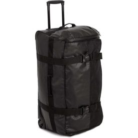   utt_ki0840bl-u Kimood KI0840 “BLACKLINE” WATERPROOF TROLLEY BAG - LARGE SIZE U