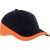 utt_kp045bl-or-u K-UP KP045 RACING - TWO-TONE 6 PANEL CAP U