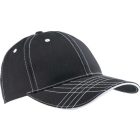 utt_kp109bl-wh-u K-UP KP109 6 PANELS FASHION CAP U