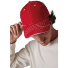 utt_kp109bl-wh-u K-UP KP109 6 PANELS FASHION CAP U