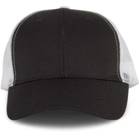 utt_kp110bl-wh-u K-UP KP110 OEKOTEX CERTIFIED TRUCKER CAP U