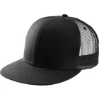 utt_kp113bl-u  K-UP KP113 TRUCKER FLAT PEAK CAP - 6 PANELS U