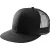 utt_kp113bl-u  K-UP KP113 TRUCKER FLAT PEAK CAP - 6 PANELS U