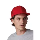 utt_kp113bl-u  K-UP KP113 TRUCKER FLAT PEAK CAP - 6 PANELS U