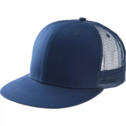 utt_kp113nv-u K-UP KP113 TRUCKER FLAT PEAK CAP - 6 PANELS U
