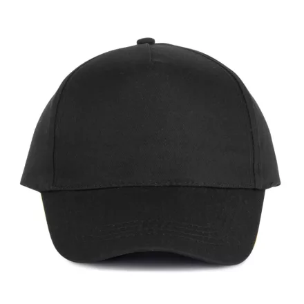 utt_kp116bl-u K-UP KP116 COTTON CAP - 5 PANELS U