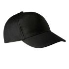 utt_kp116bl-u K-UP KP116 COTTON CAP - 5 PANELS U