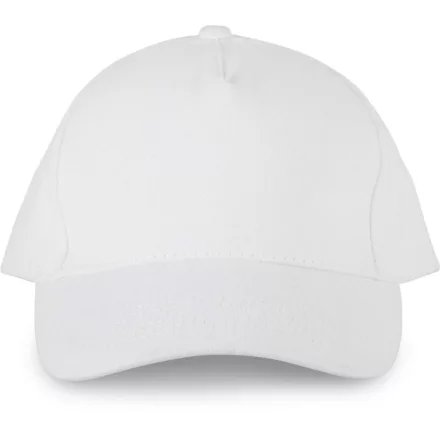 utt_kp135wh-u K-UP KP135 5 PANELS ORGANIC COTTON CAP U