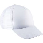 utt_kp143wh-u K-UP KP143 KIDS' TRUCKER MESH CAP - 5 PANELS U
