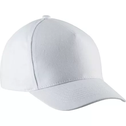 utt_kp149wh-u K-UP KP149 KIDS' COTTON CAP - 5 PANELS U