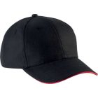 utt_kp153bl-re-u K-UP KP153 SANDWICH PEAK CAP - 6 PANELS U