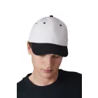 utt_kp188wh-u K-UP KP188 6 PANELS COTTON CAP U
