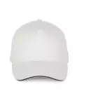 utt_kp189wh-nv-u K-UP KP189 5 PANELS COTTON SANDWICH CAP U