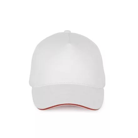 utt_kp189wh-re-u K-UP KP189 5 PANELS COTTON SANDWICH CAP U