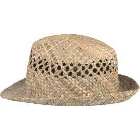 utt_kp613na-57 K-UP KP613 BRAIDED PANAMA HAT 57