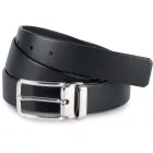 utt_kp807bl-u K-UP KP807 CLASSIC BELT IN FULL GRAIN LEATHER - 30MM U