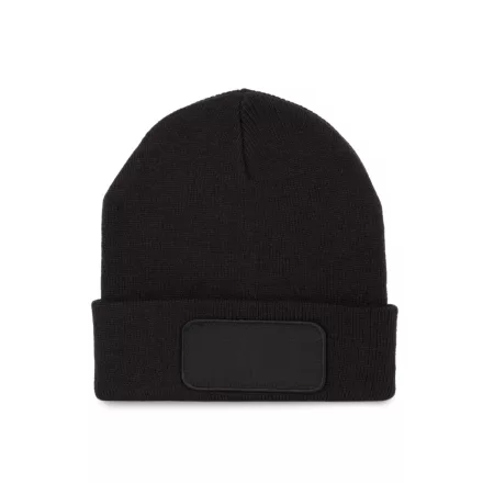 K-UP KP895 BEANIE WITH PATCH U