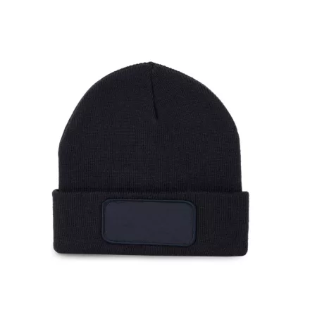 K-UP KP895 BEANIE WITH PATCH U