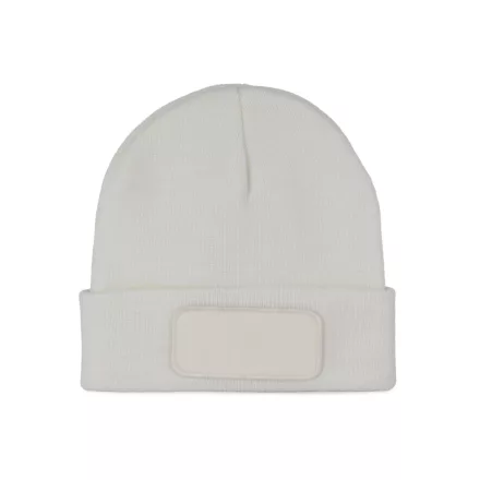 K-UP KP895 BEANIE WITH PATCH U