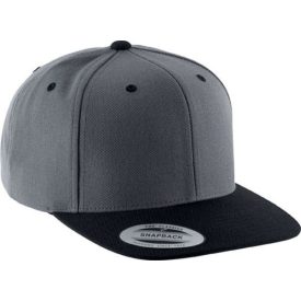 utt_kp910dg-bl-u K-UP KP910 FLAT PEAK CAP - 6 PANELS U
