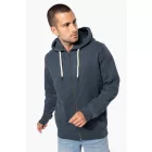 utt_kv2306sgh-l Kariban KV2306 MEN’S VINTAGE ZIPPED HOODED SWEATSHIRT L