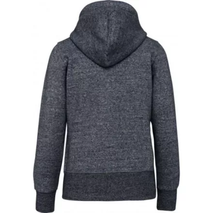 utt_kv2307nbh-2xl Kariban KV2307 LADIES' VINTAGE ZIPPED HOODED SWEATSHIRT 2XL