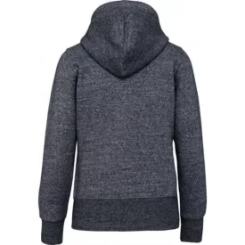   utt_kv2307nbh-s Kariban KV2307 LADIES' VINTAGE ZIPPED HOODED SWEATSHIRT S