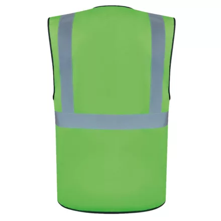 utt_kxcmfgrn-xl Korntex KXCMF COMFORT EXECUTIVE SAFETY VEST "HAMBURG" - MULTIFUNCTIONAL WITH POCKETS XL