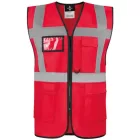 utt_kxcmfre-3xl Korntex KXCMF COMFORT EXECUTIVE SAFETY VEST "HAMBURG" - MULTIFUNCTIONAL WITH POCKETS 3XL