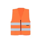 utt_kxrx217or-s Korntex KXRX217 SAFETY VEST WITH ZIPPER "COLOGNE" S